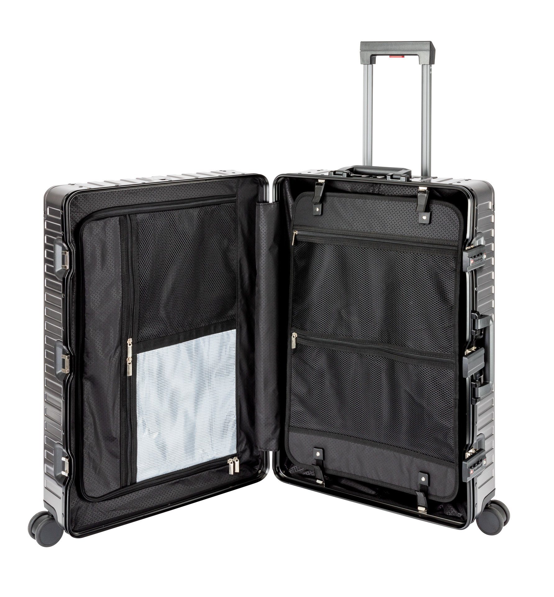 Travelhouse Hartschalen-Trolley Tokyo, 4 Rollen, Aluminium günstig online kaufen