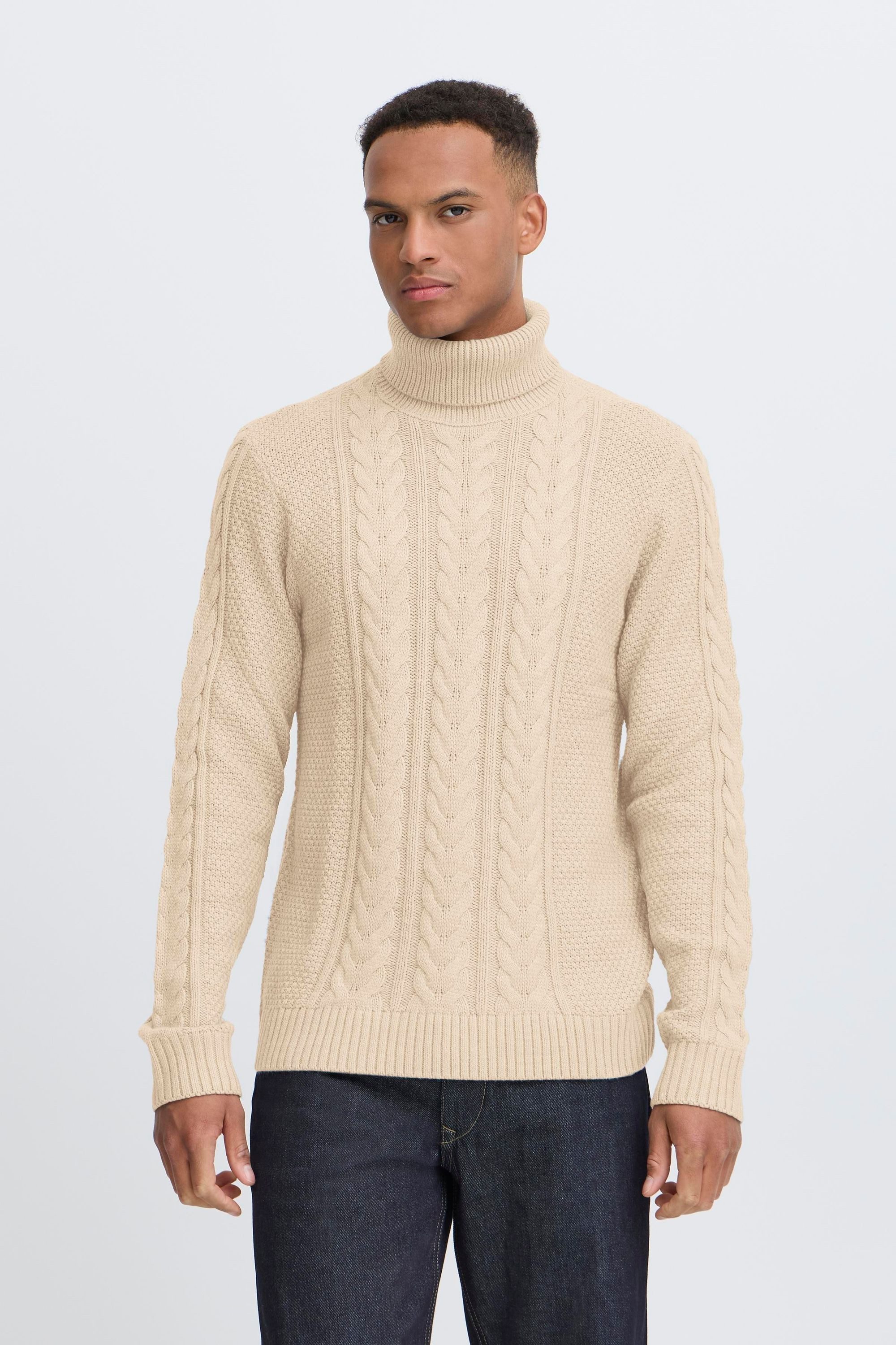 Blend Rollkragenpullover BHBASIM Stilvoller Strickpullover mit günstig online kaufen