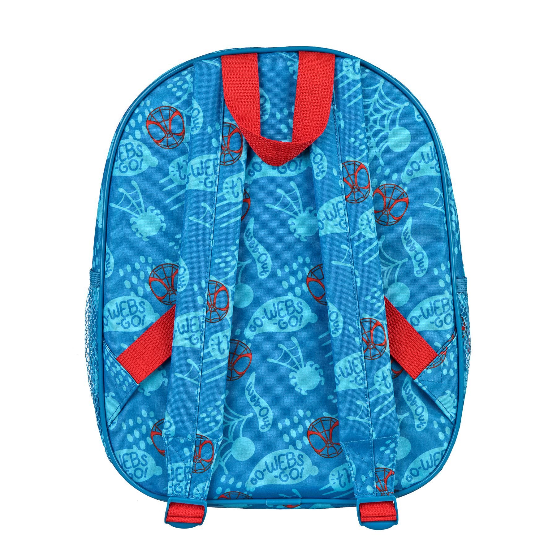 MARVEL Kinderrucksack Spidey 3D blau Backpack für Kindergarten Schule Freizeit und Reise