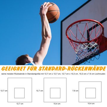 HOMCOM Basketballständer Basketballkorb mit Netz