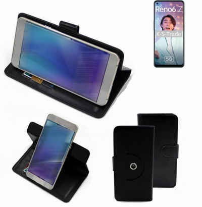 K-S-Trade Handyhülle für Oppo Reno6 Z 5G, Case Schutzhülle Handyhülle Flipcase Smartphone Cover Handy