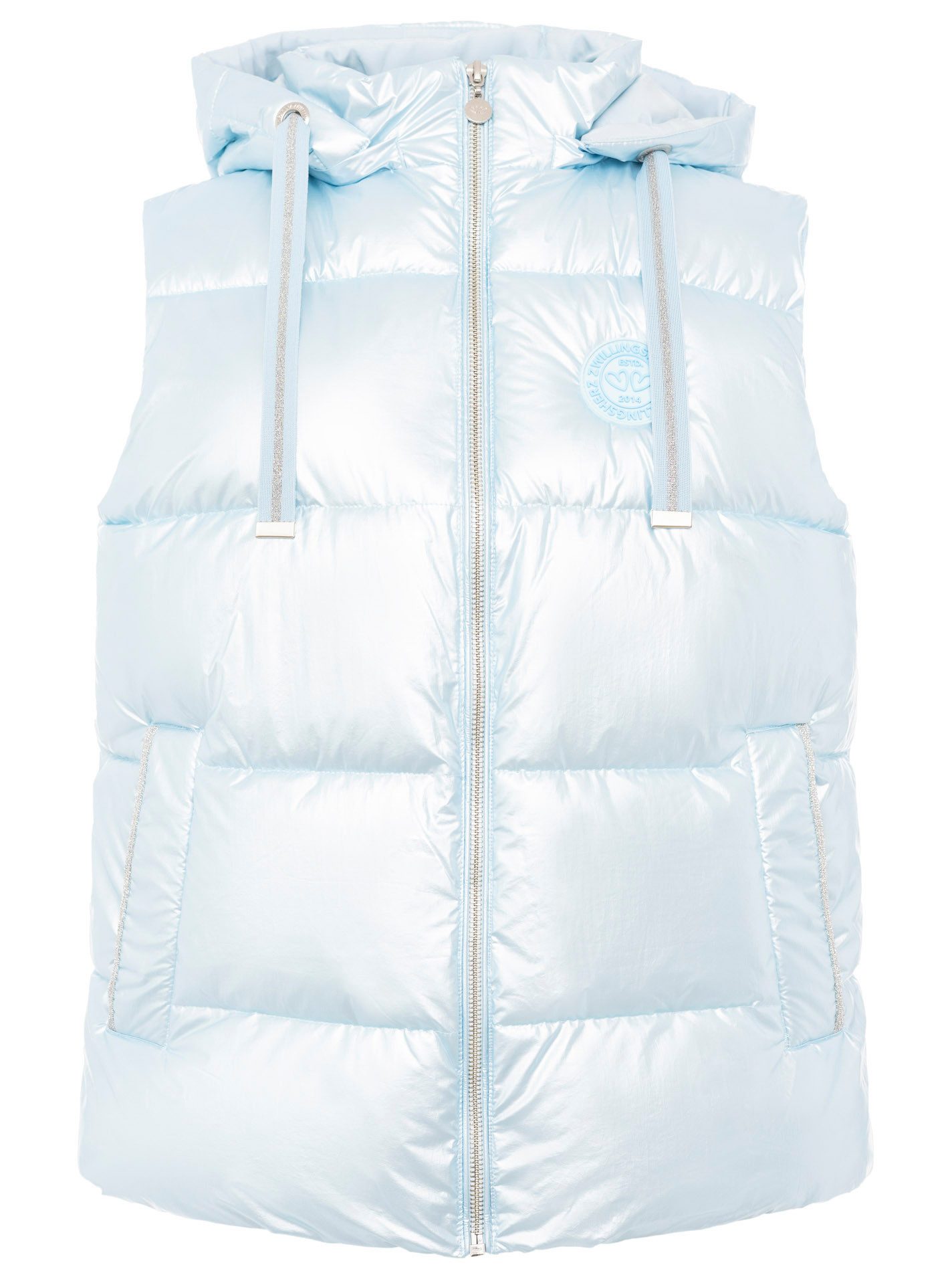 Zwillingsherz Steppweste "Zwillingsherz" Frontreißverschluß, Kapuze, seitli günstig online kaufen