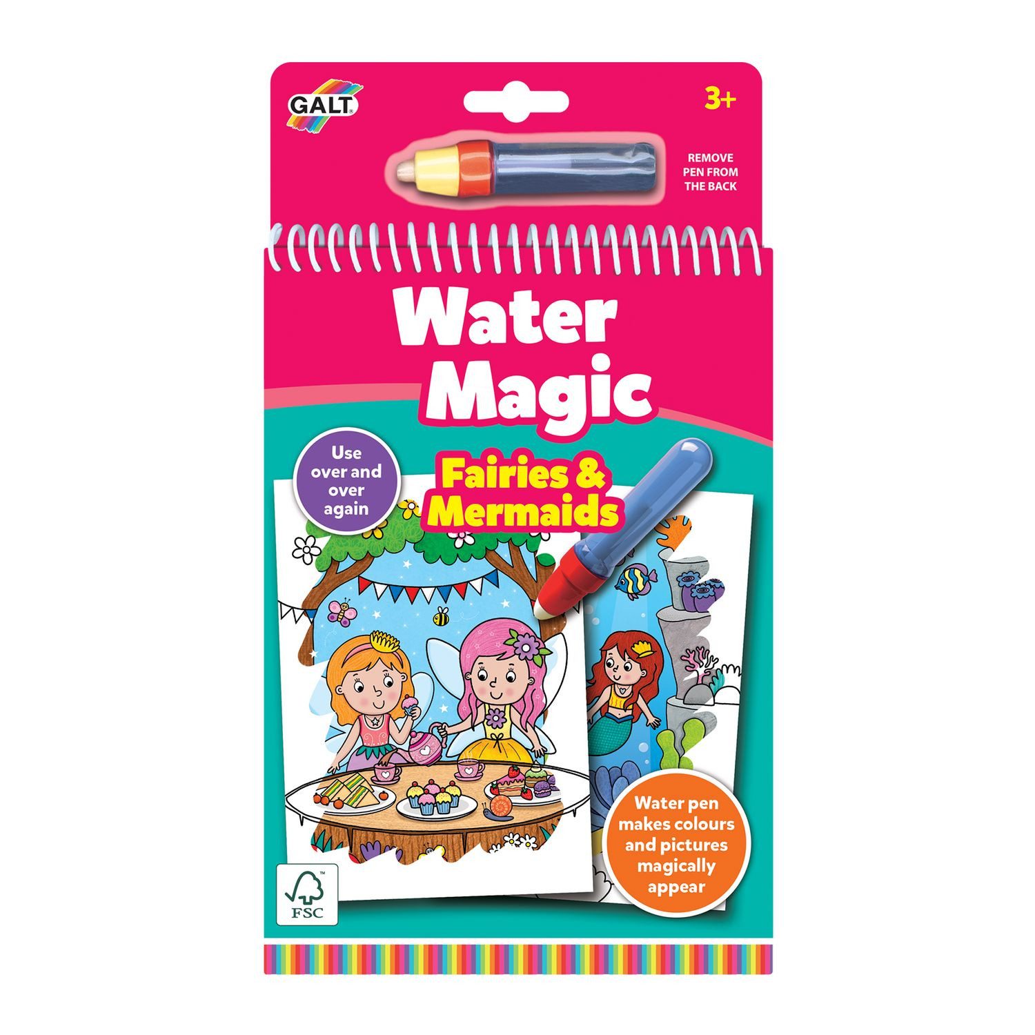 Spiel Jumbo 1150400352 - Galt, Water Magic Feen & Meerjungfrauen inkl. Wasse