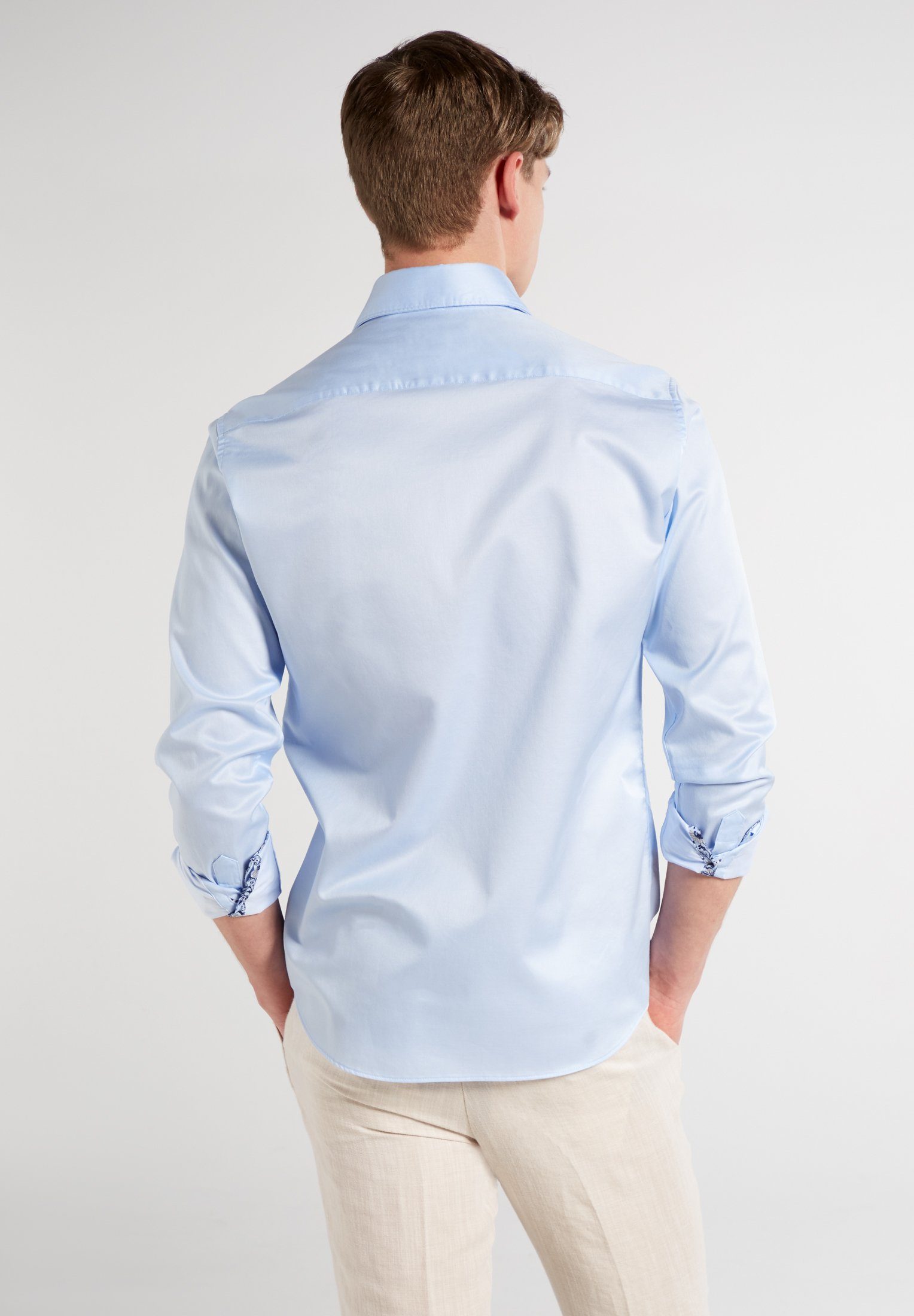 Eterna Langarmhemd SLIM FIT EASY IRON günstig online kaufen