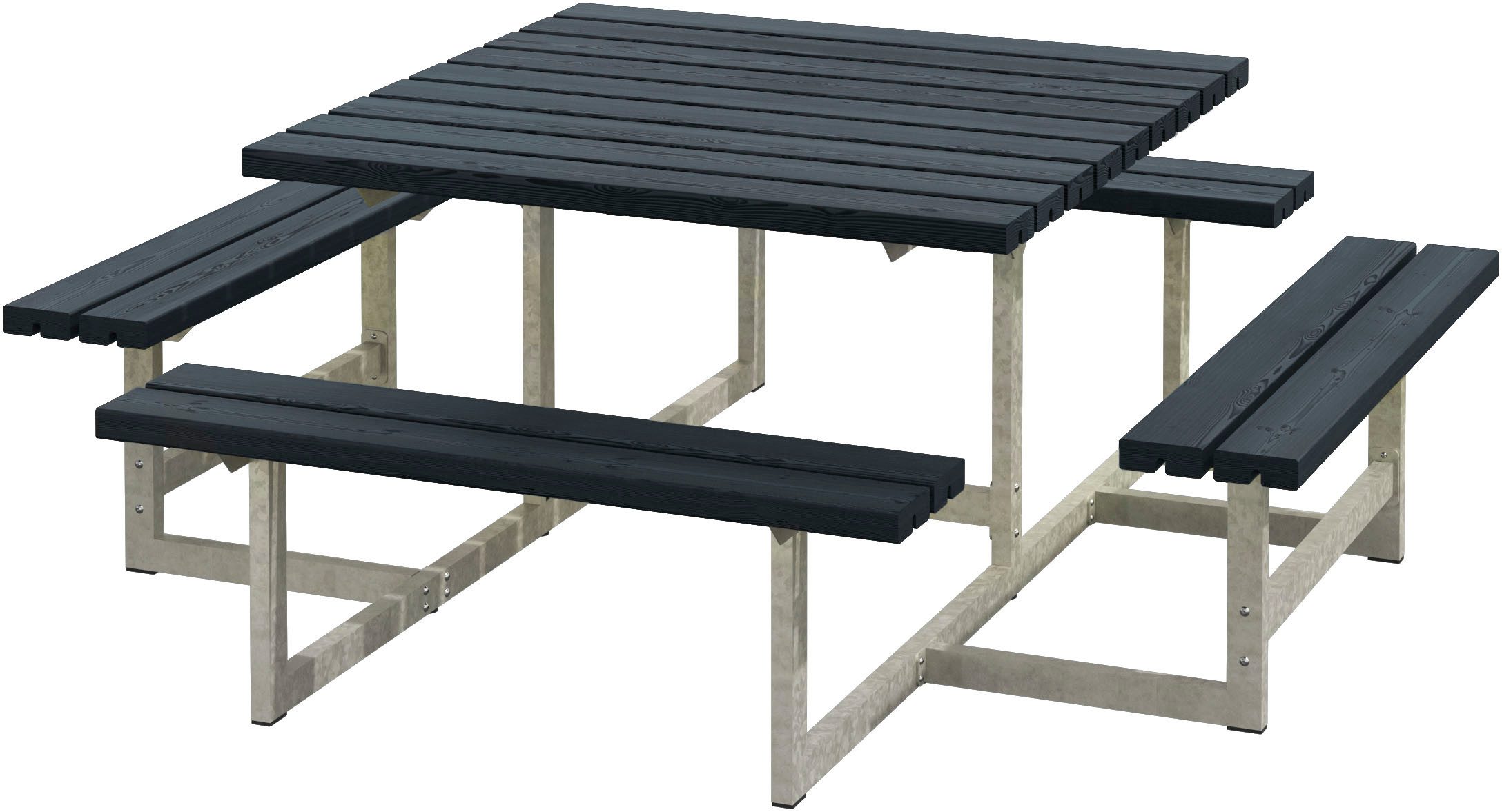 PLUS Garten-Essgruppe »Picnic« Kombimöbel, (1-tlg), 200x200x73/45 cm