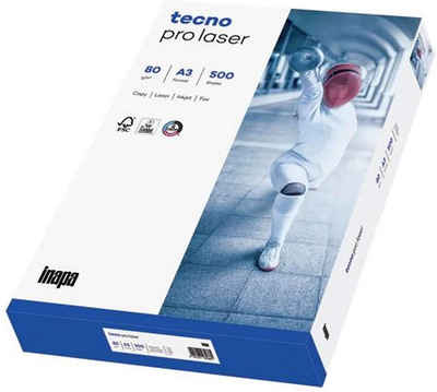TECNO Kugelschreiber Kopierpapier tecno® pro laser - A3, 80 g/qm, weiß