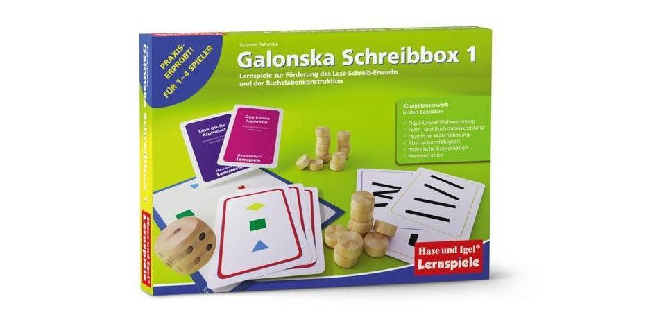 Lernspielzeug Galonska Schreibbox 1