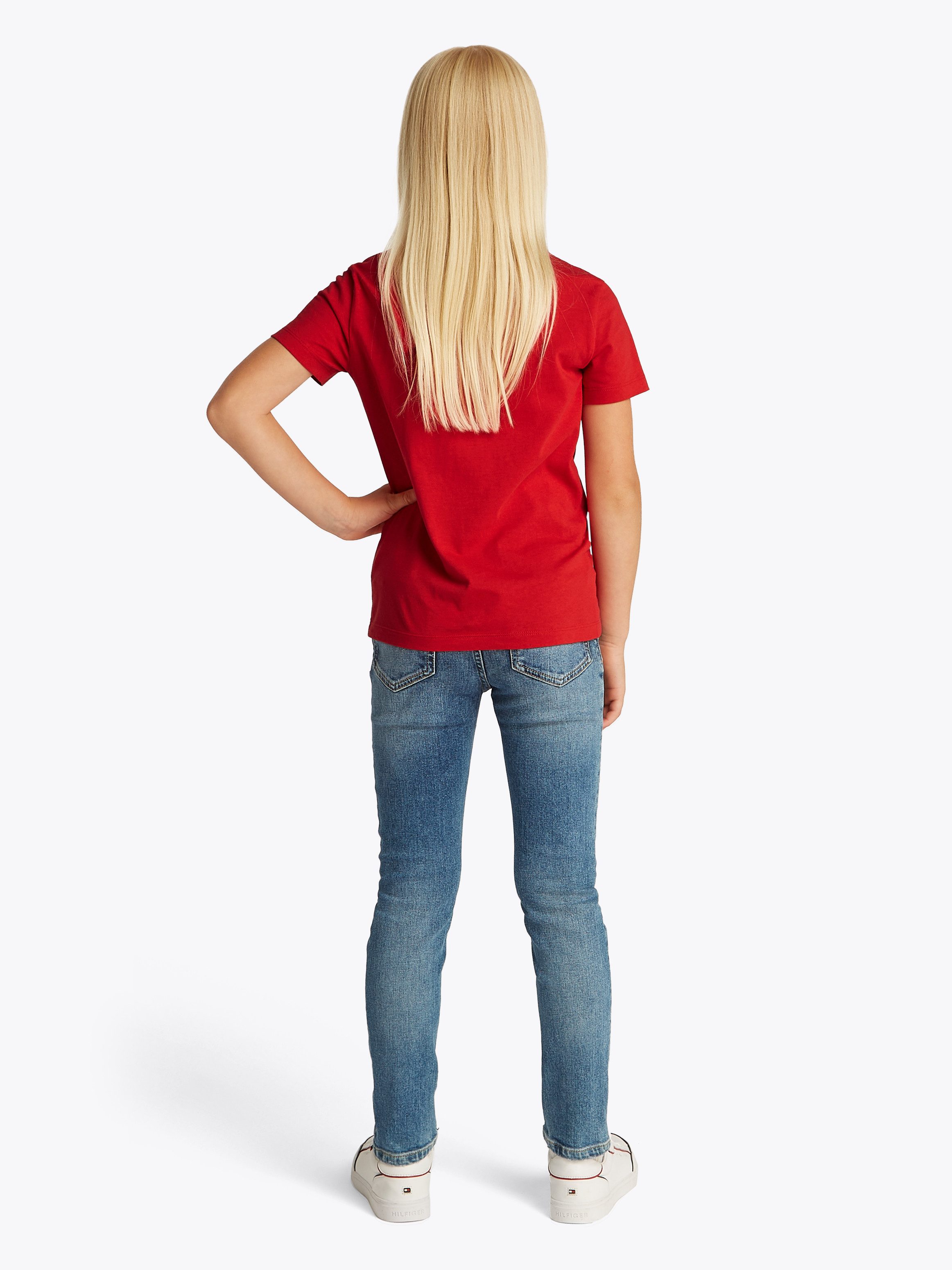 Tommy Hilfiger T-Shirt U ESSENTIAL TEE S/S mit Logoschriftzug