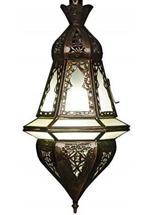 Marrakesch Orient & Mediterran Interior Deckenleuchten Orientalische Lampe Pendelleuchte Anya 35cm Hängeleuchte ohne Leuchtmittel Handarbeit