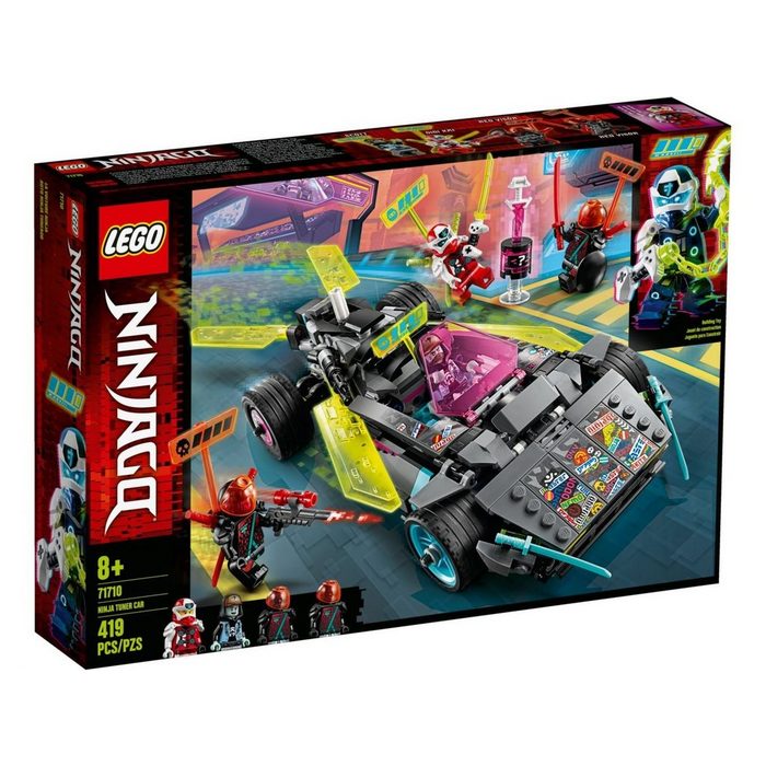 LEGO® Konstruktionsspielsteine LEGO® NINJAGO® - Ninja-Tuning-Fahrzeug (Set 419 St)