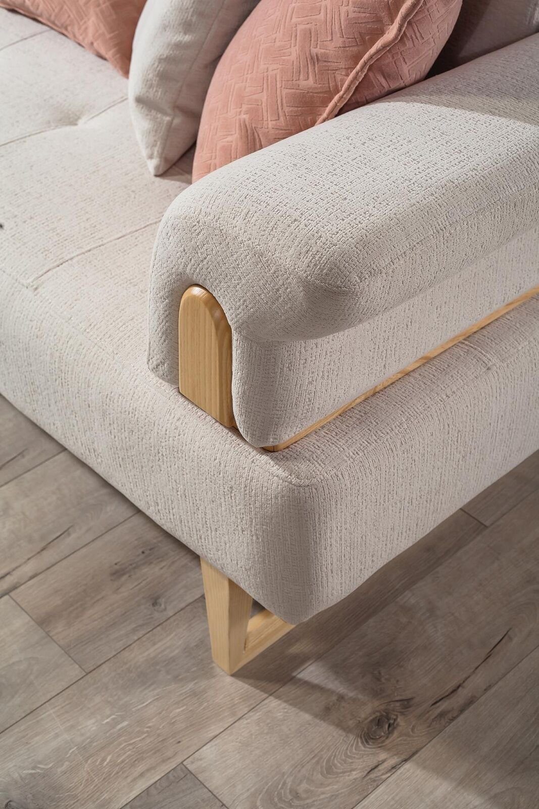 Luxus Möbel 3 Design Design Modern Sofa Sofas Dreisitzer JVmoebel 3-Sitzer Sitzer Weiß