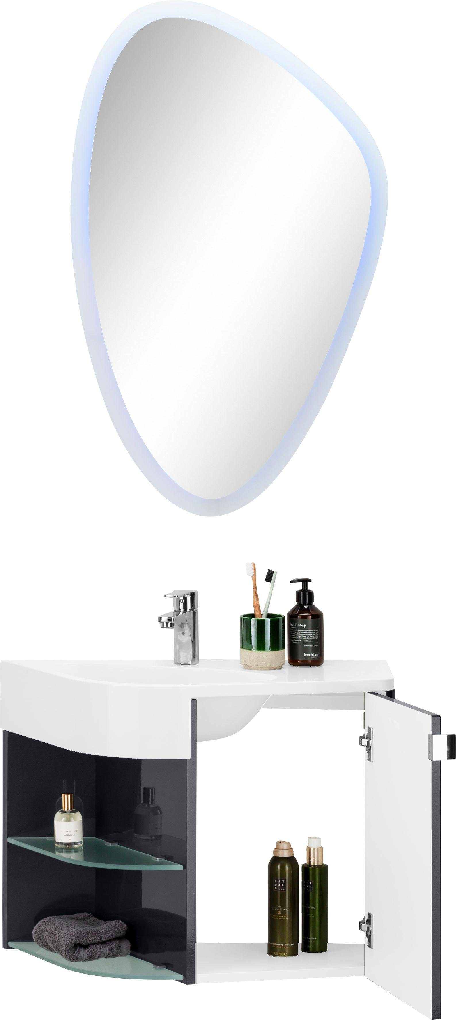 Saphir Badmöbel-Set 3010.3, (Set, 2-St)