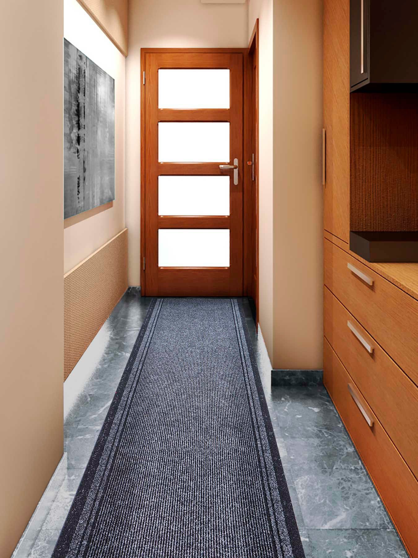 Primaflor-Ideen in Textil Дорожка Дорожки под заказ MALAGA, Made in Belgium, rechteckig, Höhe: 6 mm, Schmutzfangmatte, meliert, gesteift, strapazierfähig, rutschhemmend