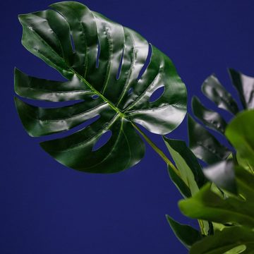 Kunstpflanze Kunstpflanze PHILO Kunststoff Philodendron, hjh OFFICE, Höhe 120.0 cm, Künstliche Pflanze Philodendron im Kunststoff-Topf, Zimmerpflanze