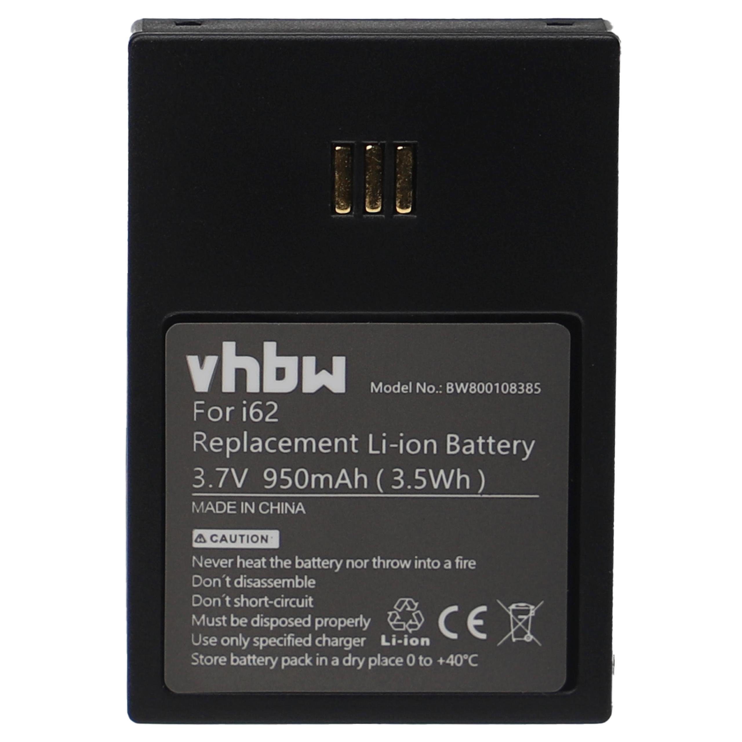 vhbw kompatibel mit Unify Openstage WL3, WL3 Plus Akku Li-Ion 950 mAh (3,7 V)