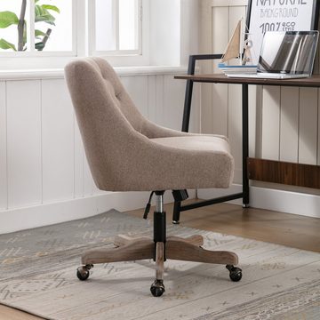 Ulife Drehstuhl Bürostuhl Schreibtischstuhl höhenverstellbar, mit Rückenlehne & Rollen