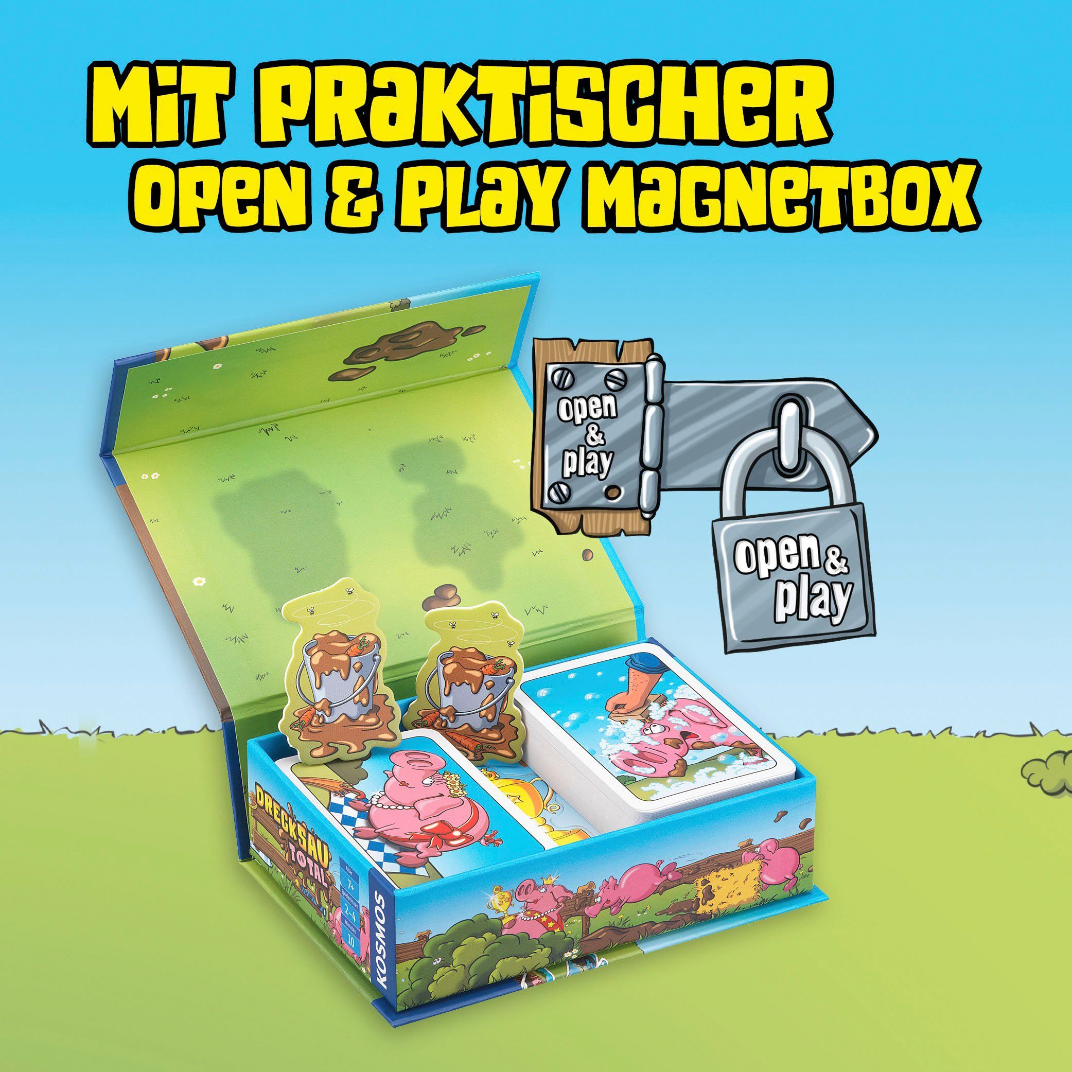 Kosmos Spiel Drecksau total, Kartenspiel