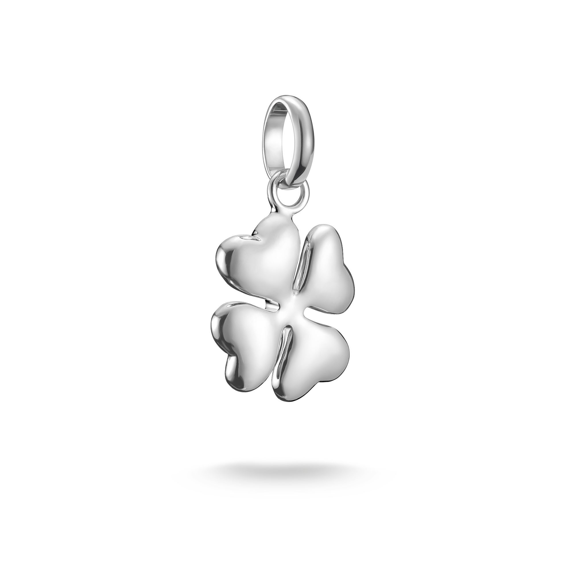 Charm-Einhänger Charm Glücksklee 3D - Connect