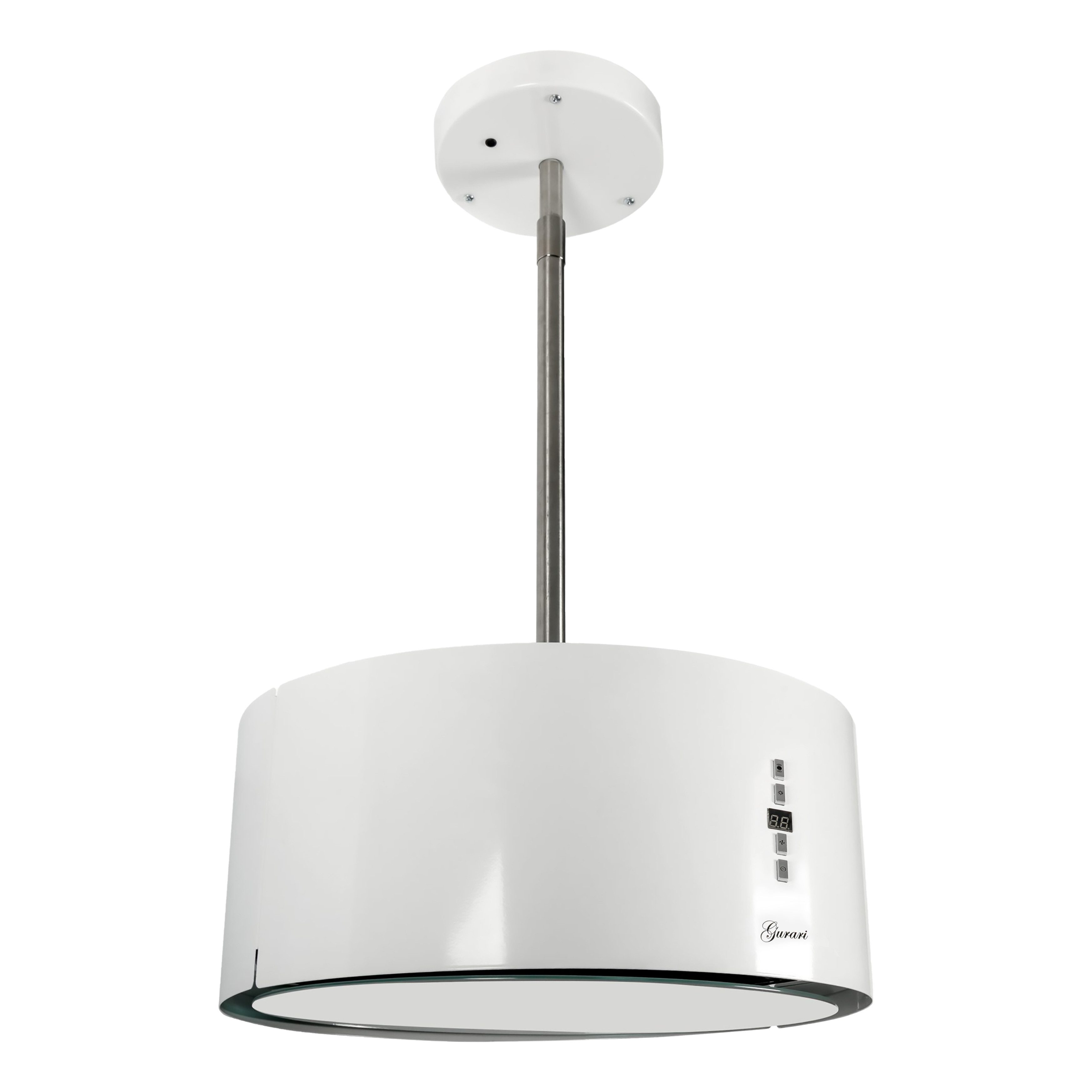 Inselhaube GURARI GCH I 237 5 WH N, Dunstabzugshaube 50cm, 860m³/h