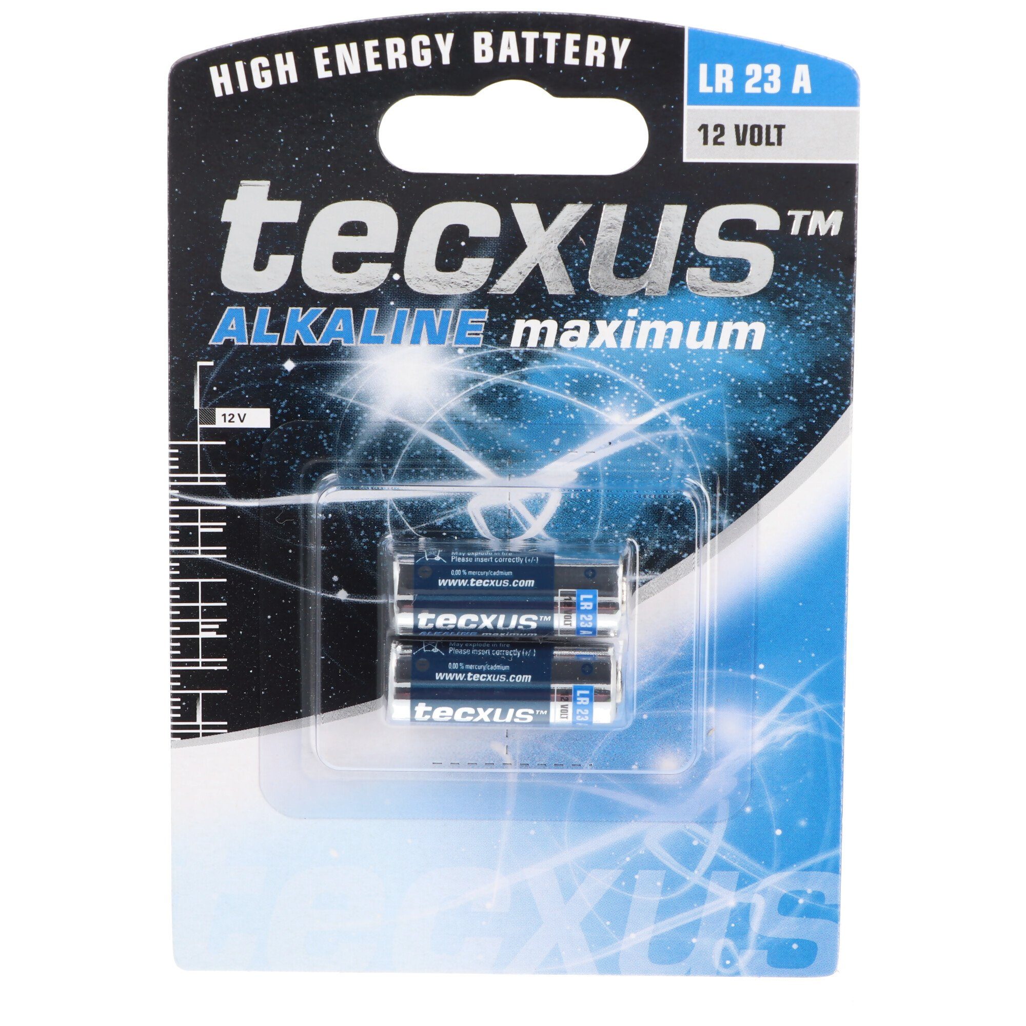 V tecxus Batterie LR23 Tecxus - 12 (Alkaline), Alkali-Mangan Batterie