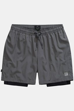 JP1880 Bermudas Sporthose FLEXNAMIC® Fitness 2-in1-Look