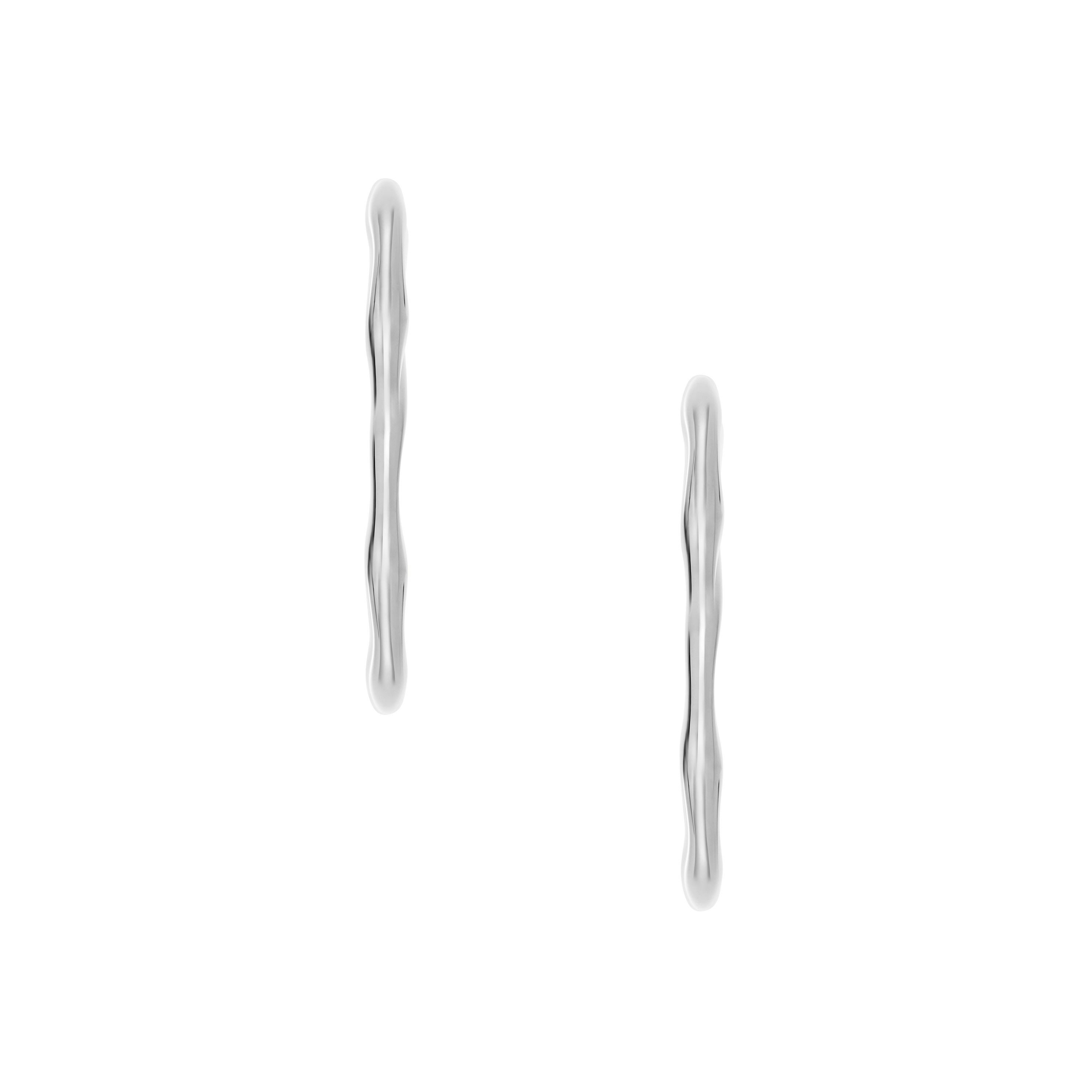 SKAGEN Paar Creolen Schmuck Geschenk Edelstahl MODERNE STAK günstig online kaufen