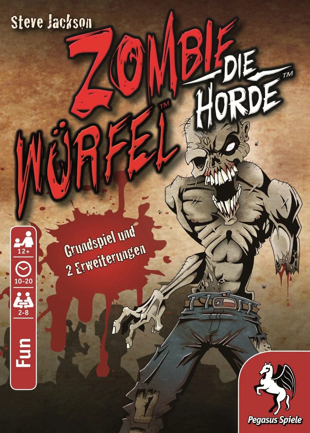 Pegasus Spiele Spiel Zombie Würfel - Die Horde