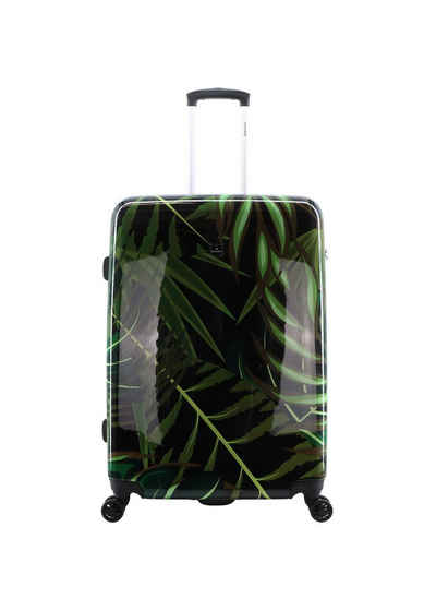 Saxoline® Koffer Palm Leaves, mit praktischem TSA-Zahlenschloss