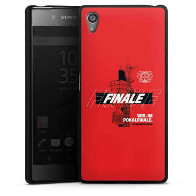 DeinDesign Handyhülle Bayer 04 Leverkusen Pokal Finale 2024 Offizielles Lizenzprodukt, Sony Xperia Z5 Silikon Hülle Bumper Case Handy Schutzhülle