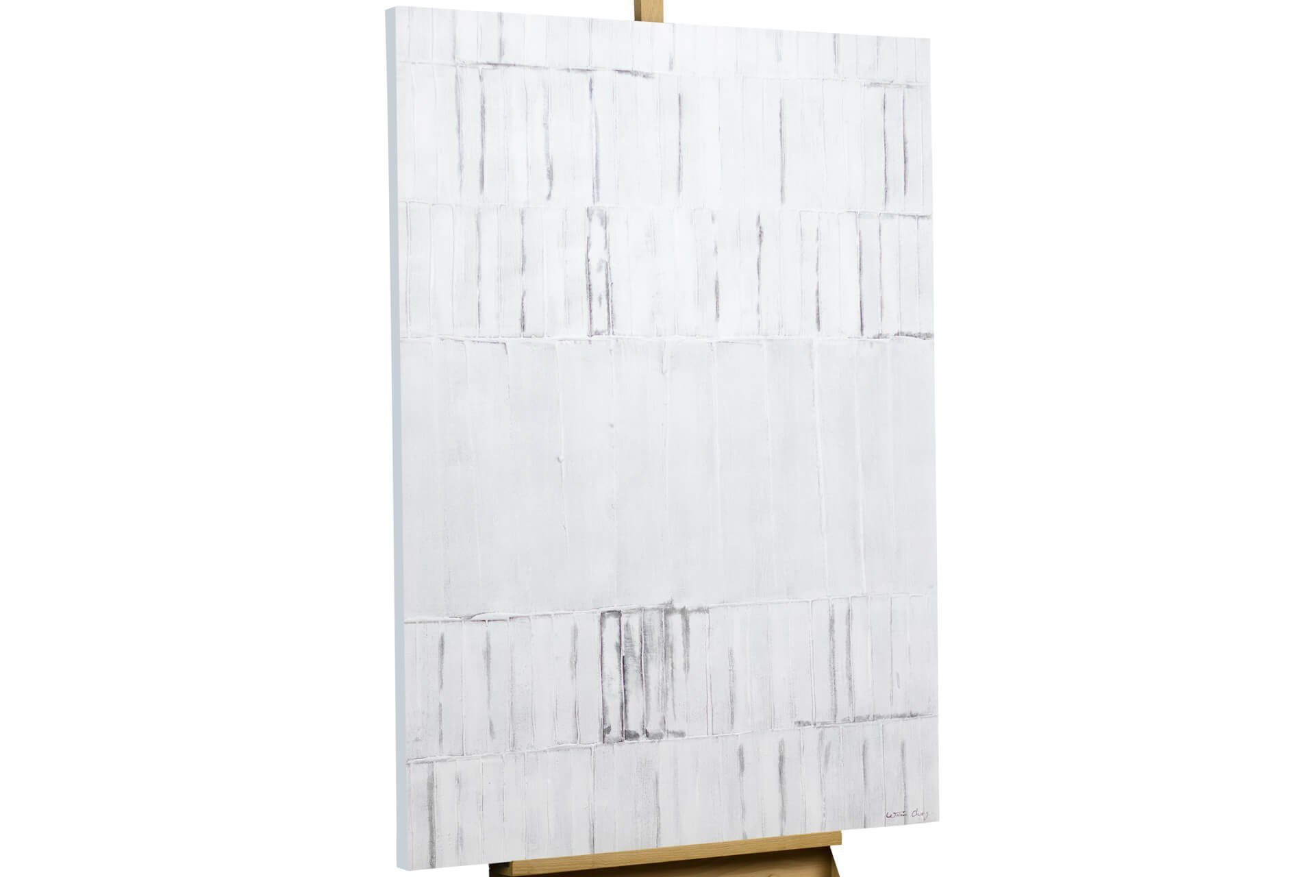 KUNSTLOFT Gemälde Tür zur Freiheit 80x120 cm, Leinwandbild 100% HANDGEMALT Wandbild Wohnzimmer