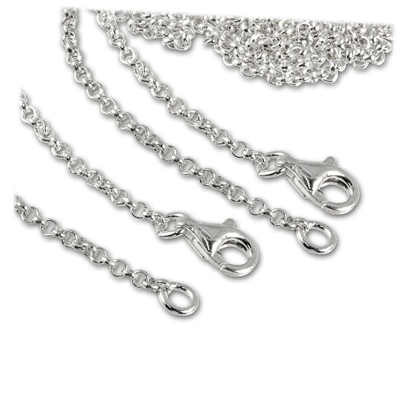 SilberDream Charm-Ketten-Set »FC00295-2 SilberDream Charmskette für Charms«  (Charmsketten), Charmsketten beide Ketten ca. 50cm, 925 Sterling Silber,  Farbe: silber, Made-In Germany online kaufen | OTTO