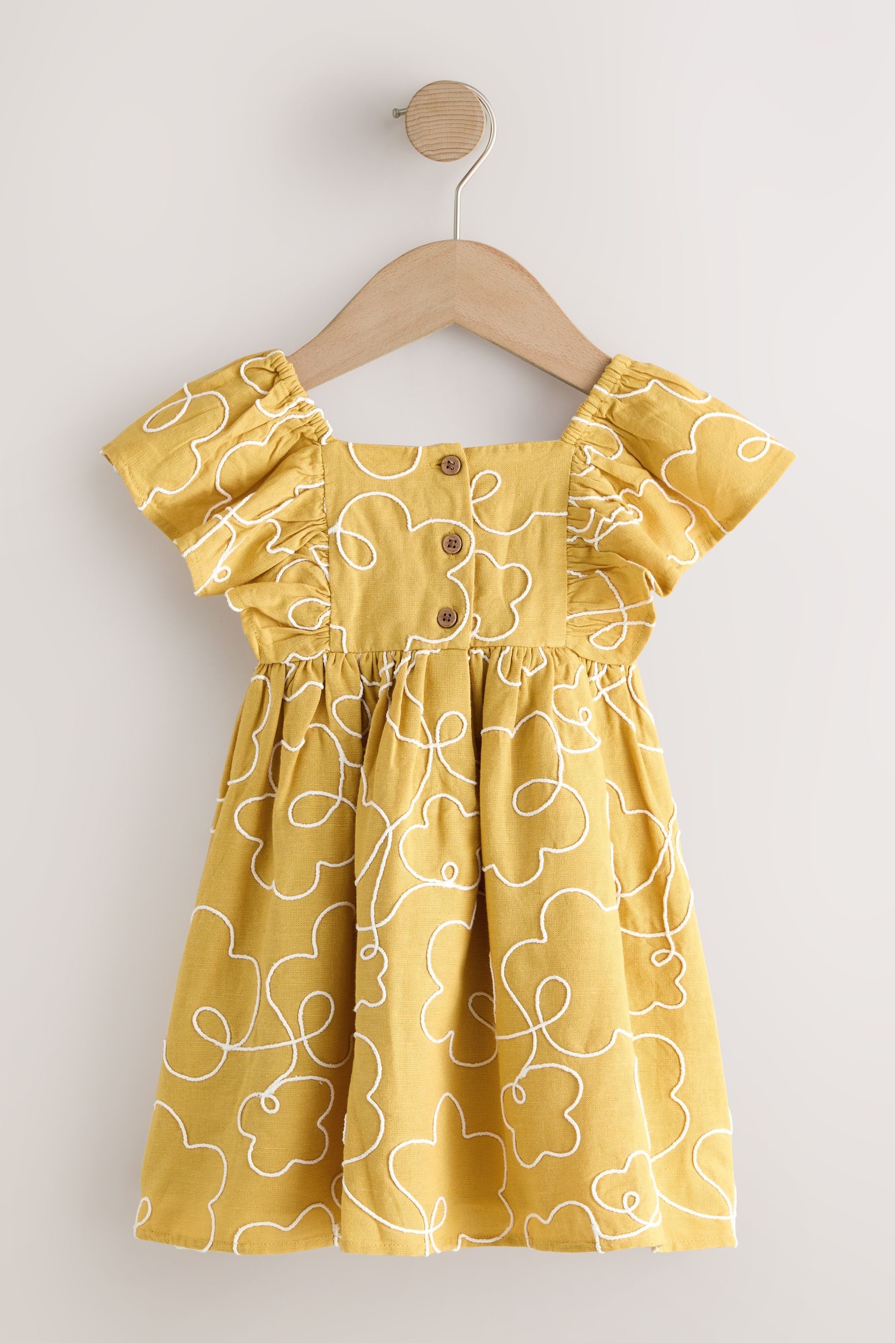 Next Blusenkleid Kleid mit Engelsärmeln (1-tlg)
