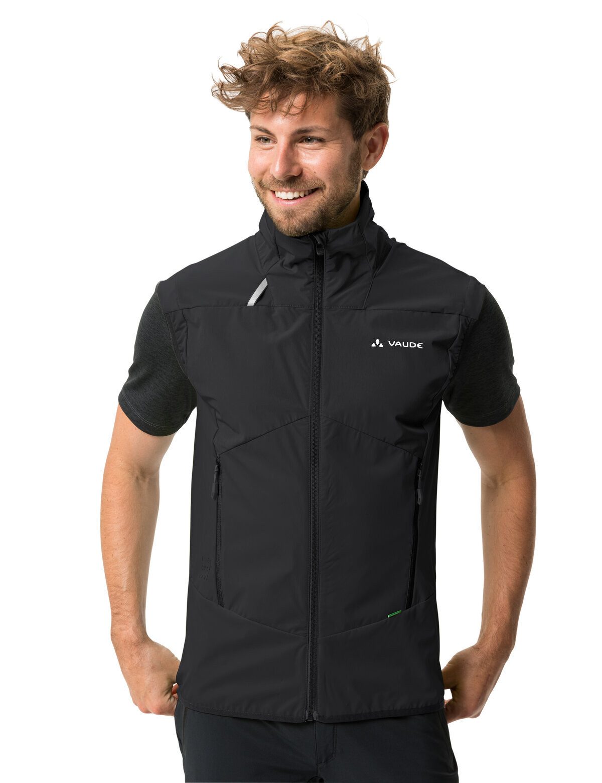 VAUDE Funktionsweste Men's Scopi Vest (1-tlg) wind- und wasserabweisende Weste