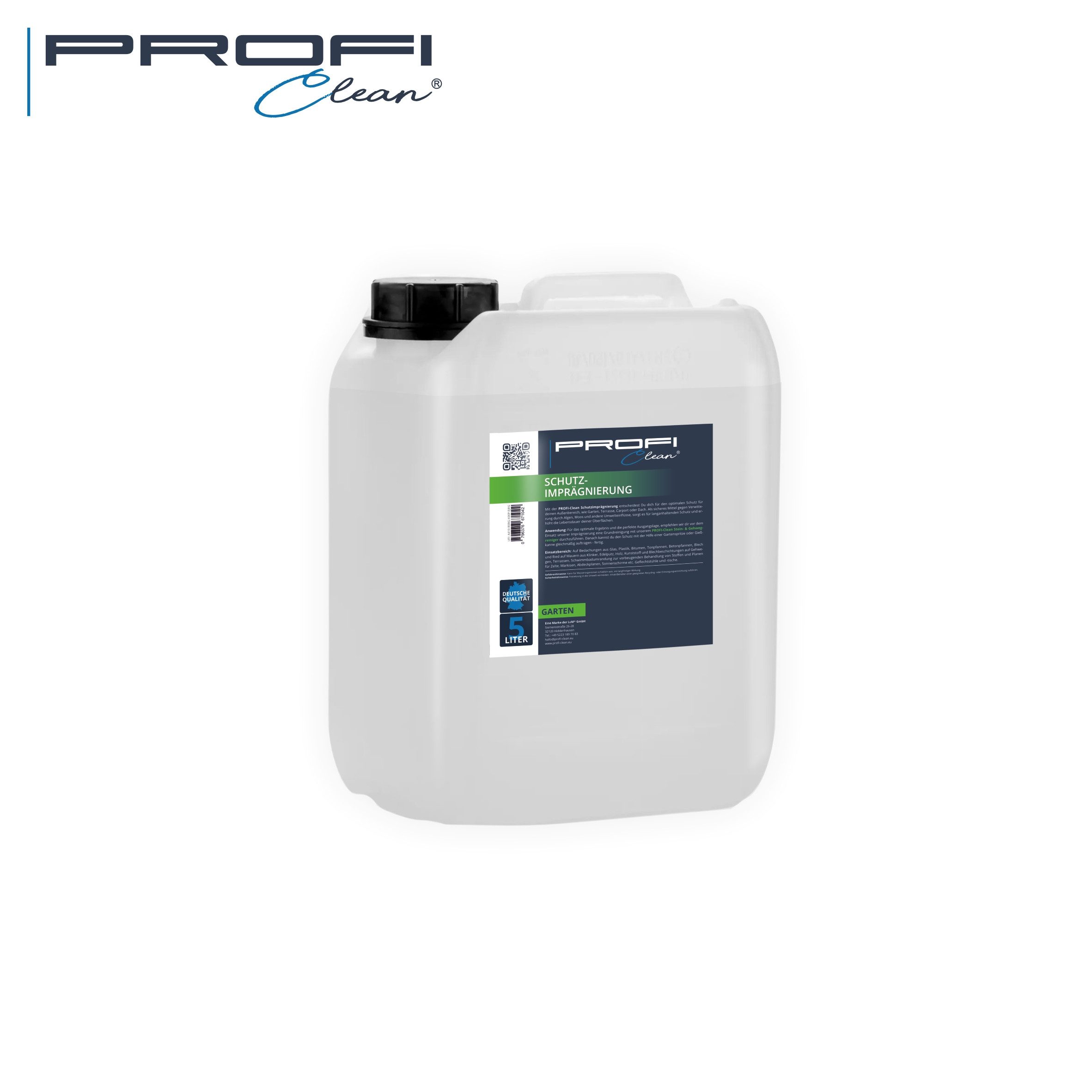 PROFI-clean® Schutzimprägnierung gegen Grünbelag, Moosbefall im 5 Ltr. Kanister Imprägnierspray (1 St)