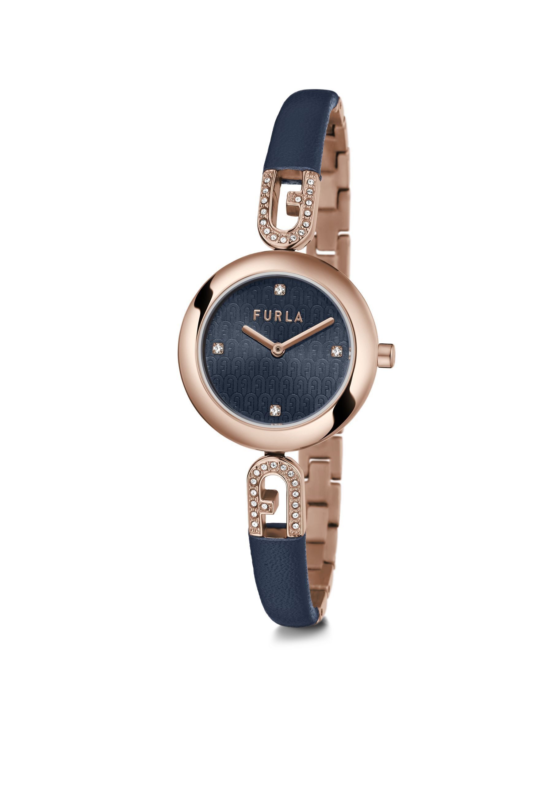 Furla Quarzuhr Furla bangle leather, (1-tlg., Not a set – not applicable to this product), Quarz-Analoguhr