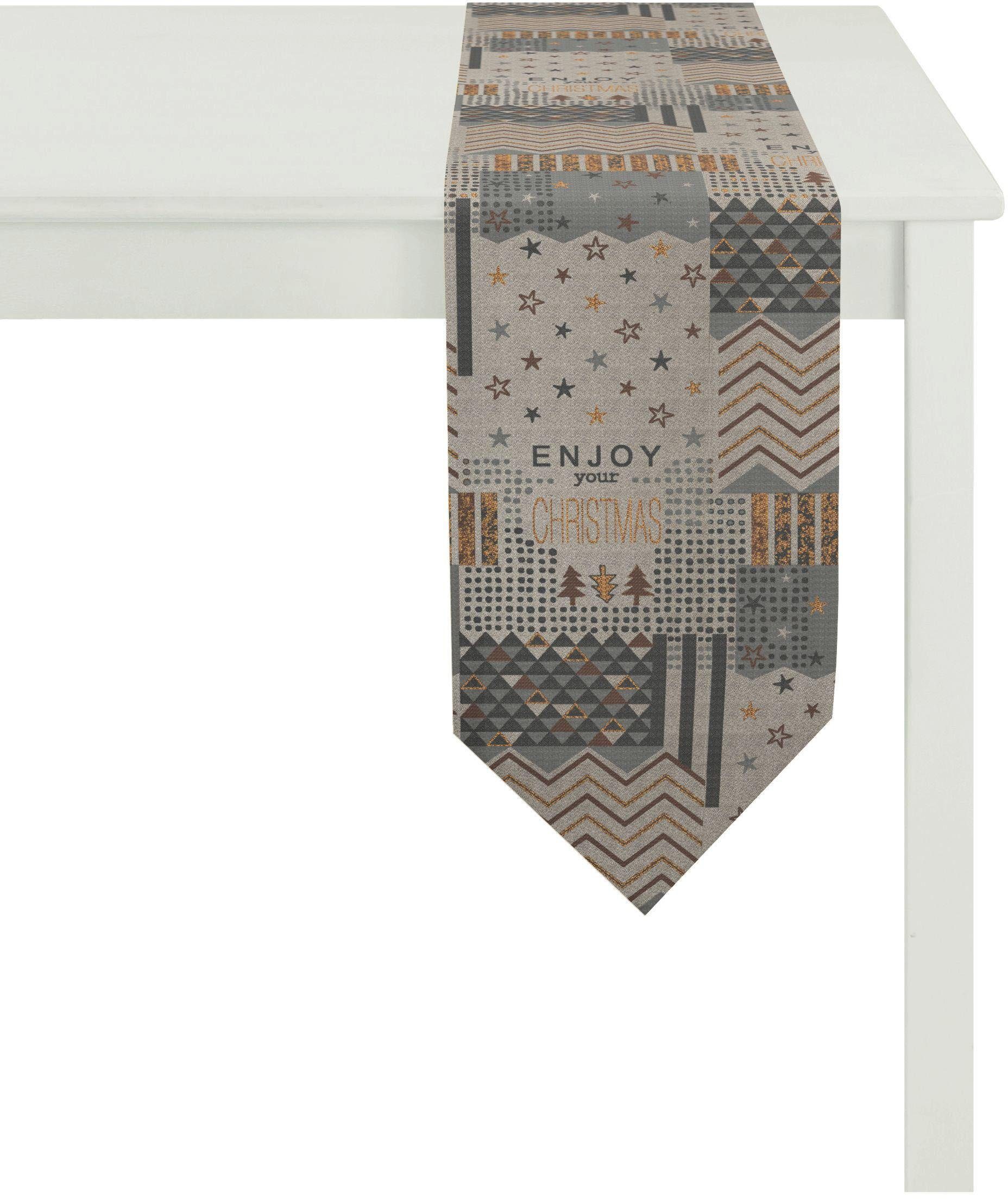 APELT Tischband 5200 CHRISTMAS ELEGANCE, Weihnachtsdeko, Weihnachten (1-tlg)