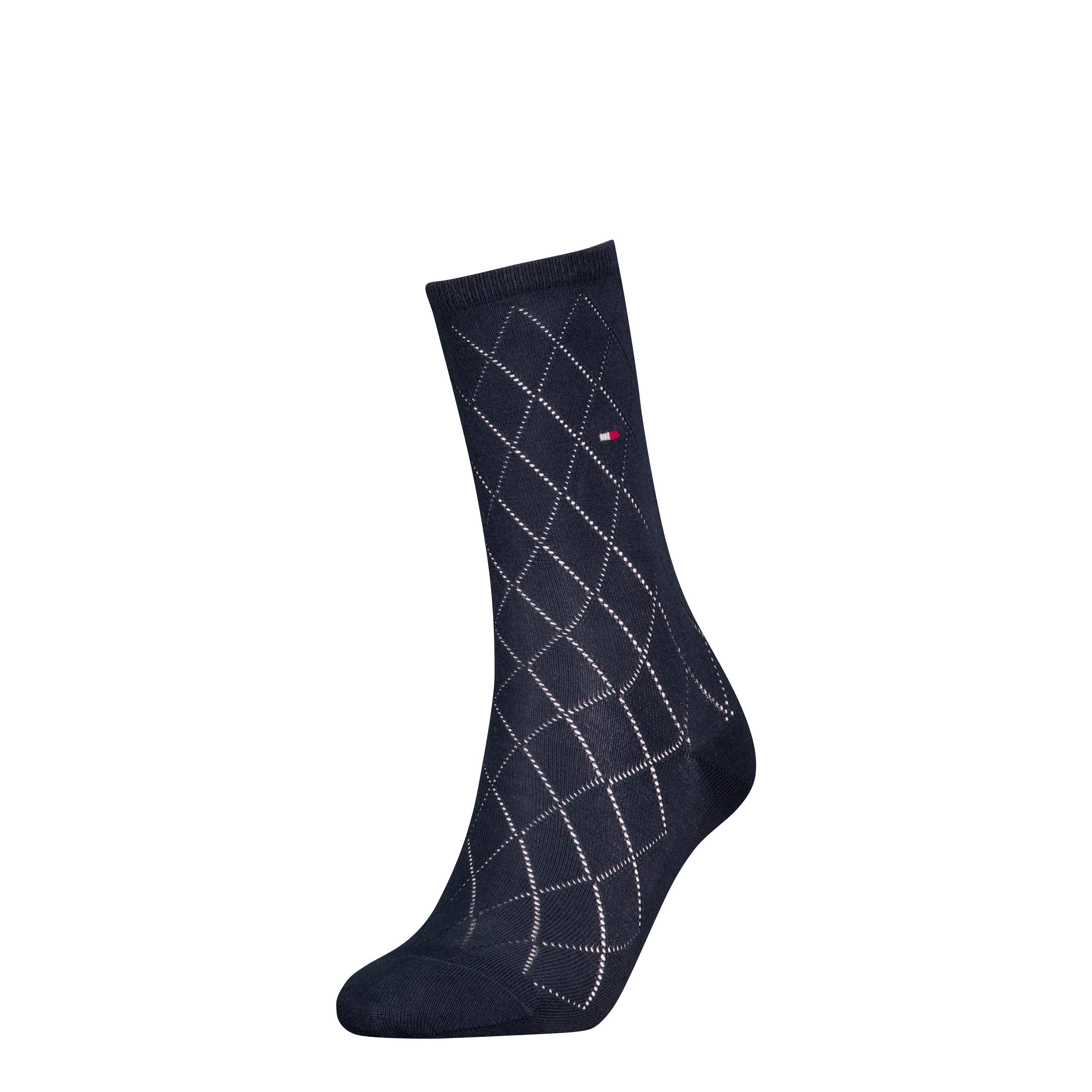 Tommy Hilfiger Socken TH WOMEN SOCK PREMIUM ARGYLE günstig online kaufen