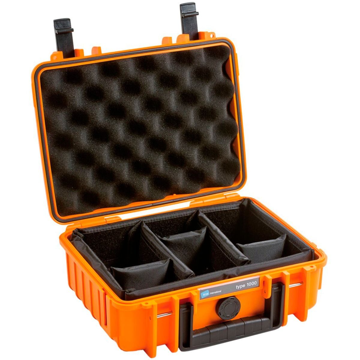 B&W International Koffer Outdoor Case Type 1000 mit Facheinteilung