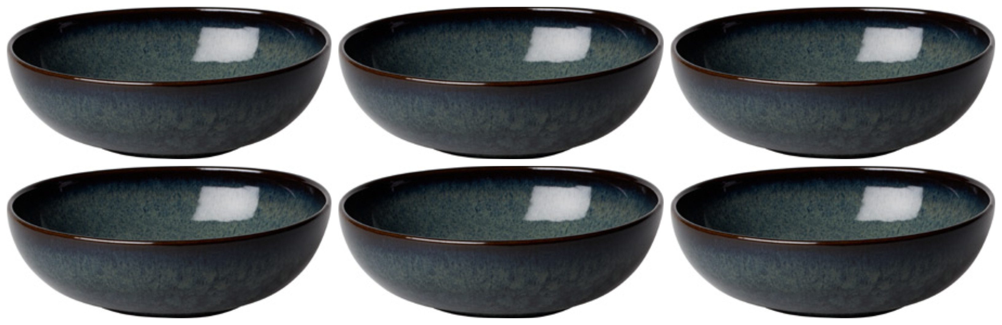 Villeroy & Boch Müslischüssel Lave Gris, Steingut, Spülmaschinengeeignet