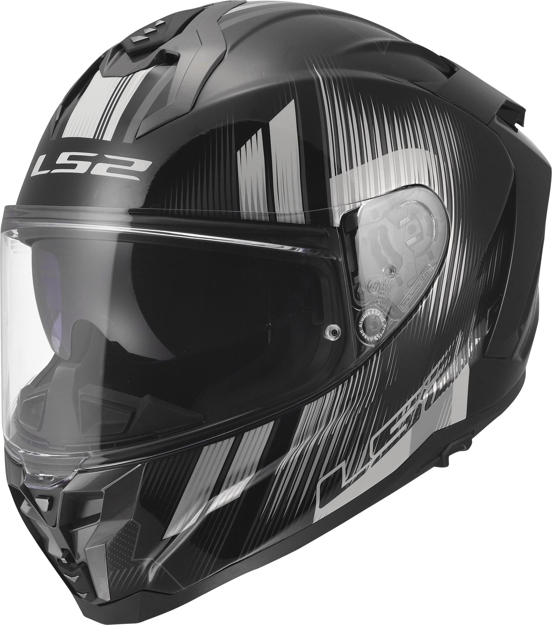 LS2 Motorradhelm FF817 Challenger II Nitro Helm, Pinlockscheibe Enthalten