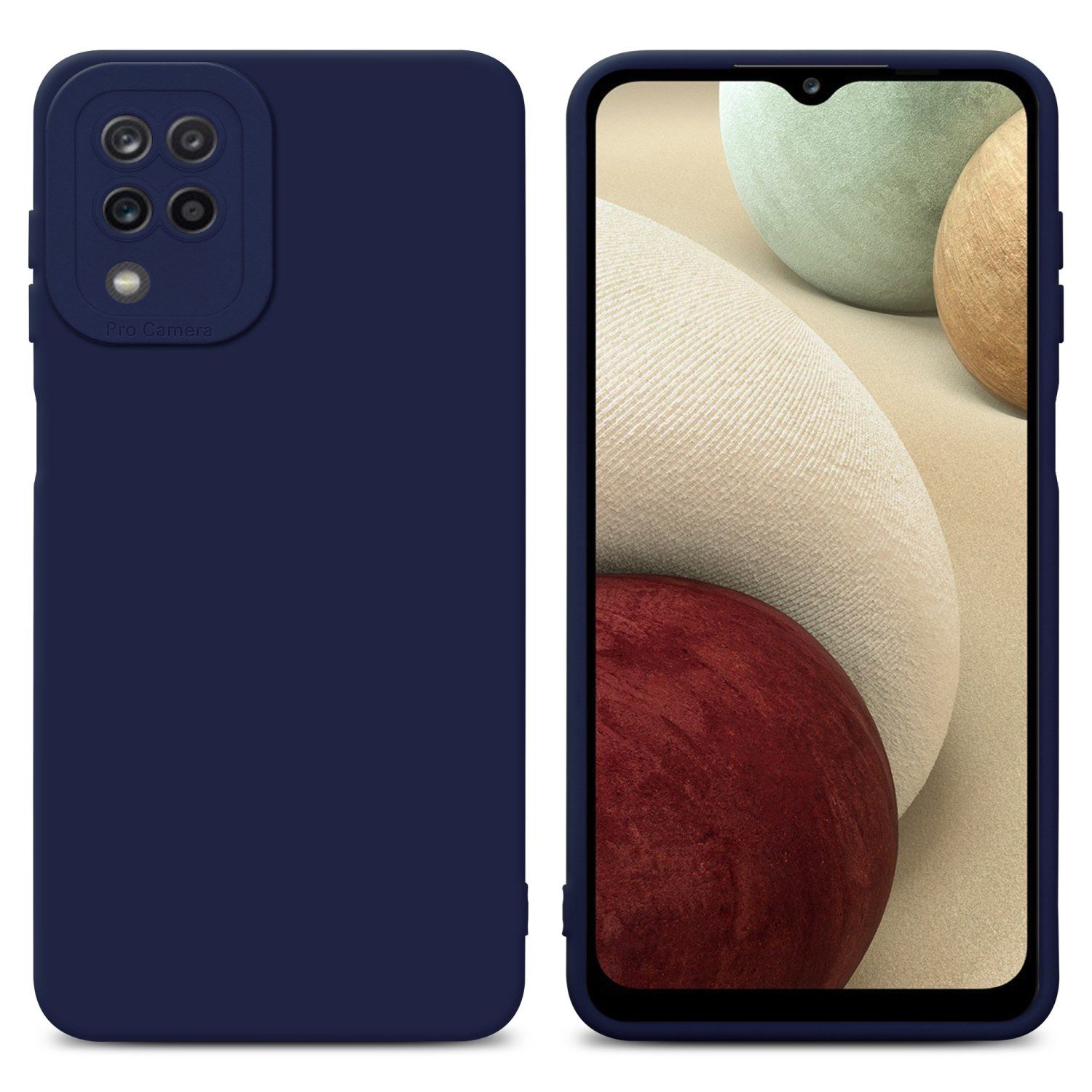 Cadorabo Handyhülle für Samsung Galaxy A12 / M12 Hülle Samsung Galaxy A12 / M12, Hülle Schutzhülle TPU Silikon Case Cover