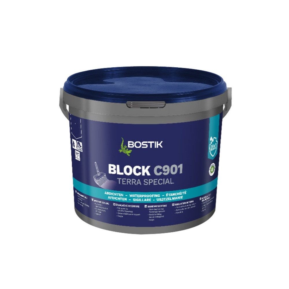 BOSTIK Mörtel Bostik Block C901 Terra Special Spezialschlämme 15Kg Eimer, Teil des Systems Aquastopp