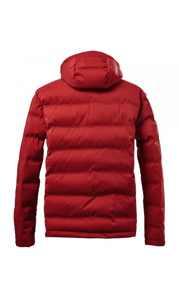 Killtec Allwetterjacke Steppjacke Kow 151 mit Kapuze - wasser- und windabweisend - rot Herren