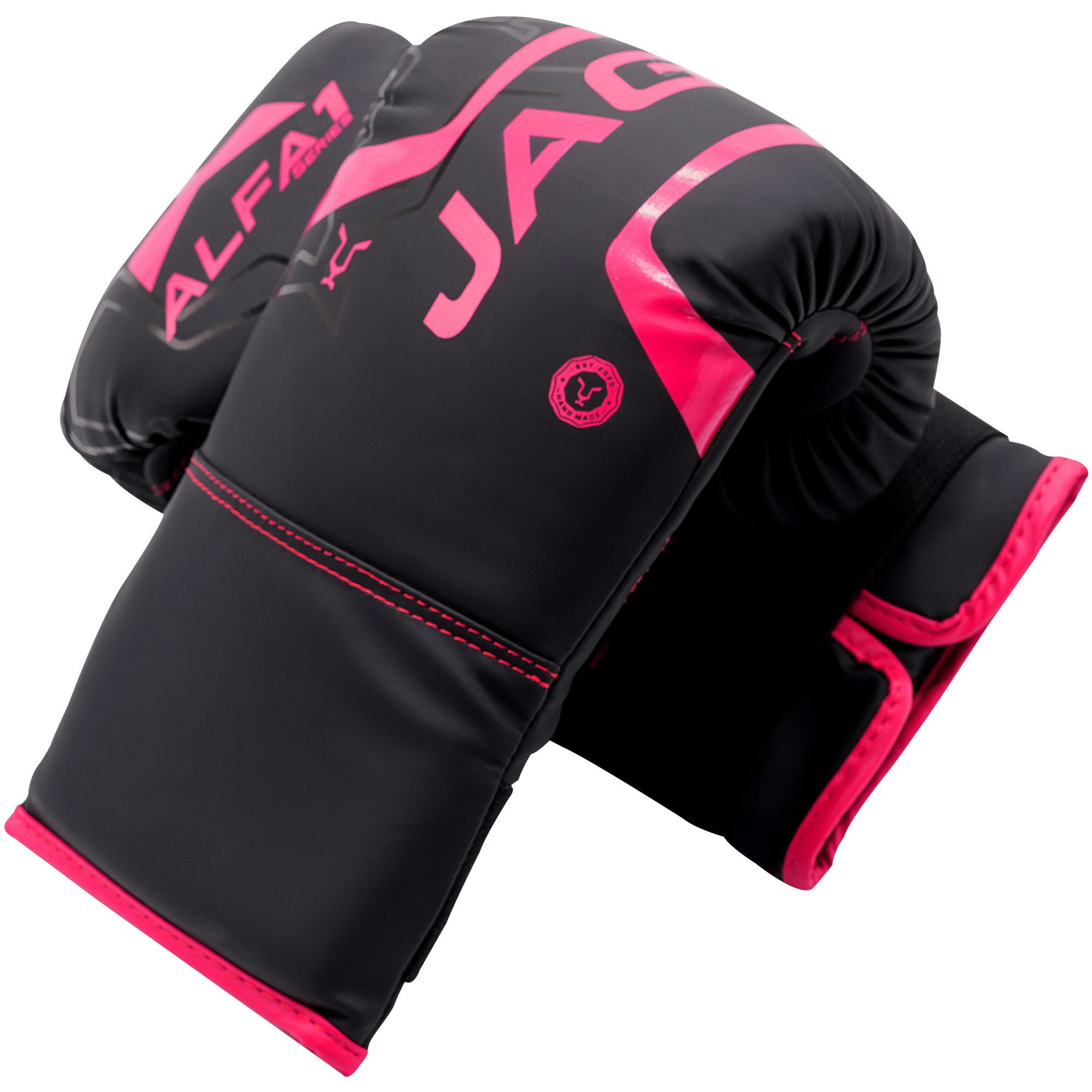 JAG GEARS Boxhandschuhe Boxhandschuhe MMA, Kickboxen, Sparring, Kampfsport Handschuhe (Set, 1x pair Boxing Mitts), Unisex Design • Stabiler Klettverschluss mit Handgelenkstütze