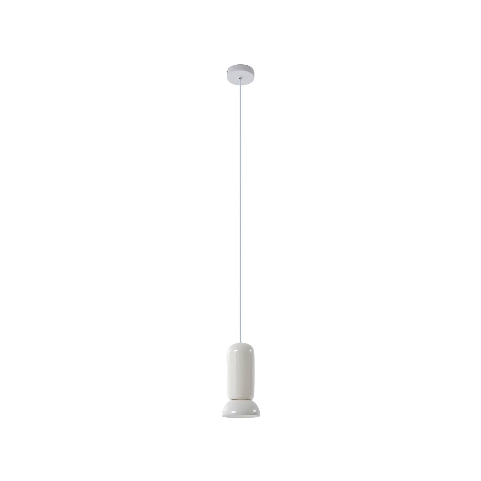 Lindby Hängeleuchte Kerimi, Keramik Weiß IP20, 1 x 10 W LED