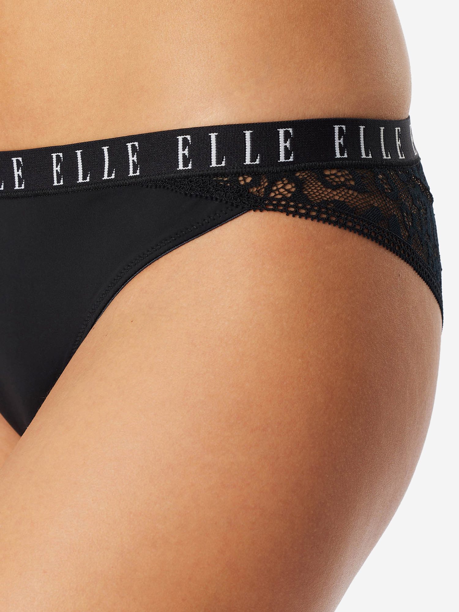 Elle Brasilslip Lace (3-St) rio-slip tanga knapp