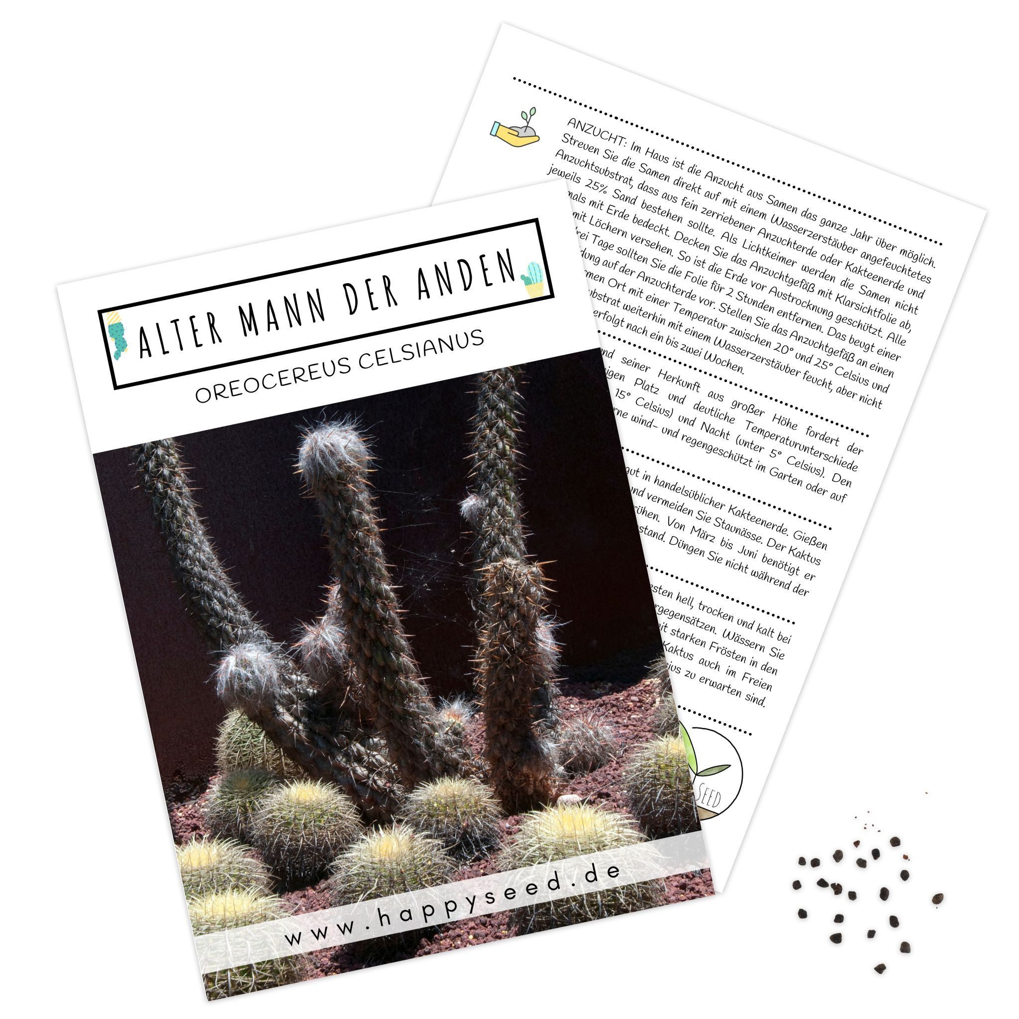 HappySeed Blumensamen Alter Mann der Anden günstig online kaufen