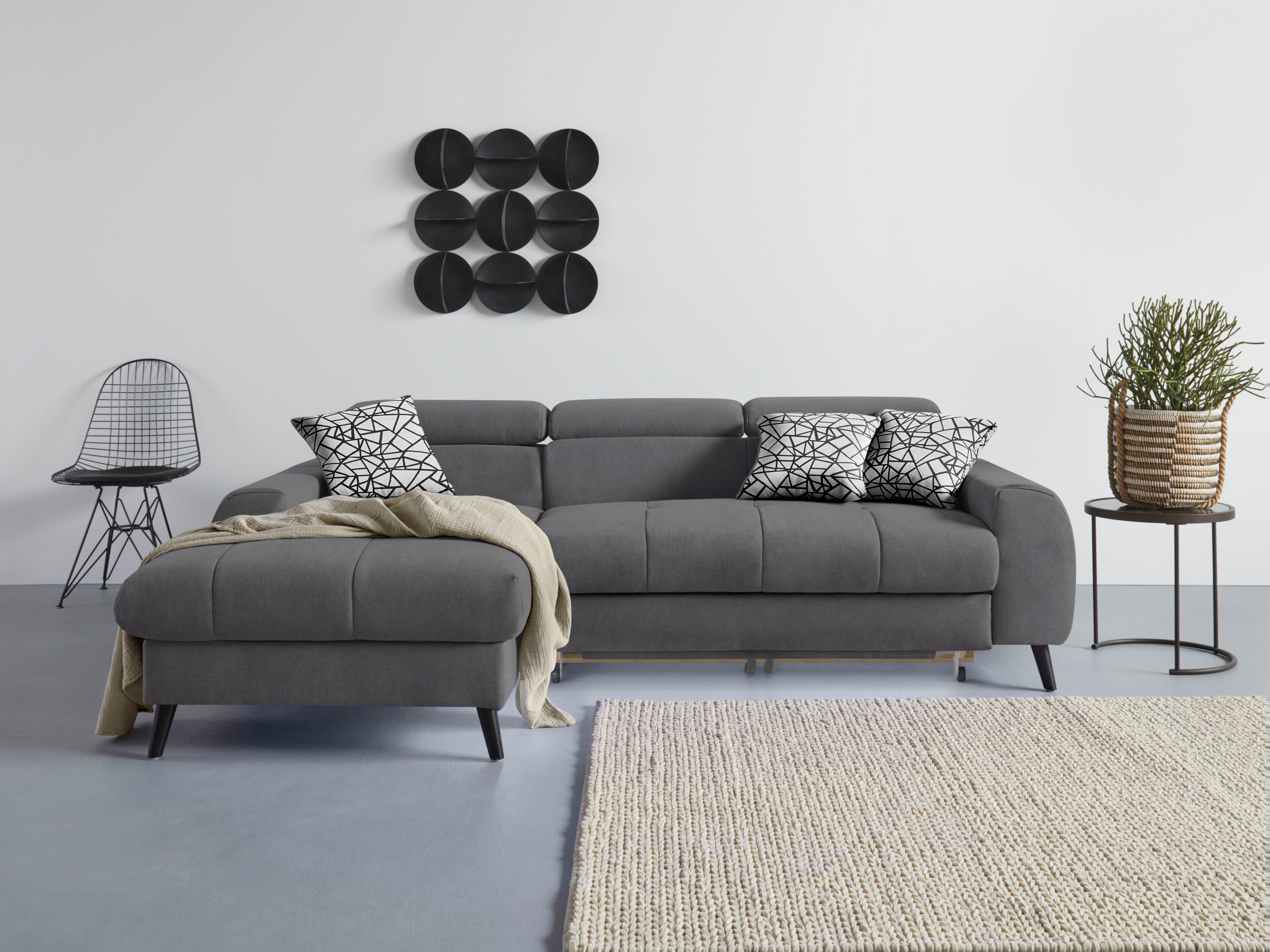 COTTA Ecksofa Mia L-Form mit 3 günstig online kaufen