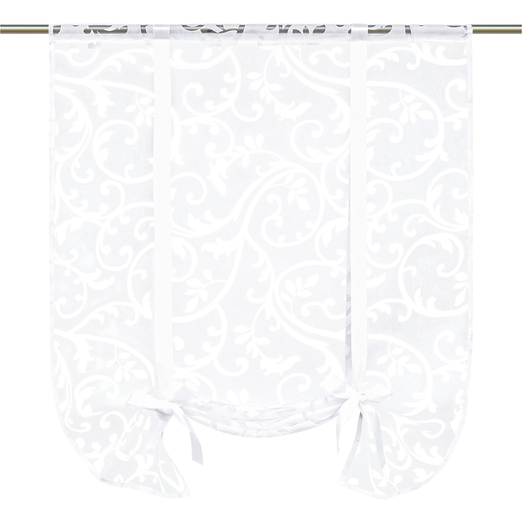 Joyswahl Bindegardine (1 St), Stangendurchzug, transparent, Ausbrenner, mit günstig online kaufen