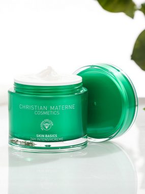 Christian Materne Anti-Aging-Creme Skin Basics 24h Intensivcreme SG 200 ml, für strahlend schöne und gestraffte Haut